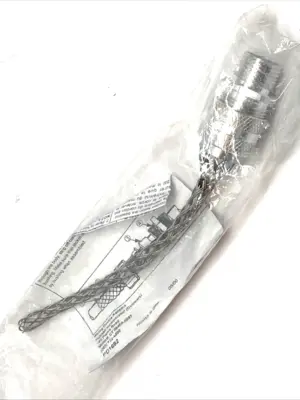 New | in-Stock HUBBELL DELUXE CORD GRIP 1/2" NPT .375–.500" SS MESH Electrical Fittings | Maverick Industrial Sales #1119673