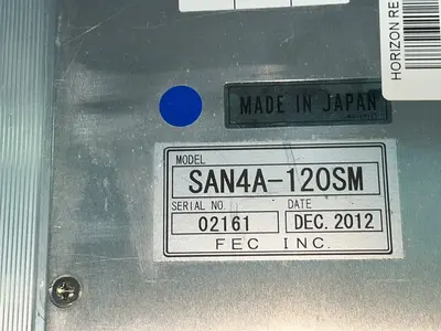 Used 2012 FEC INC SAN4A120SM Servo Drives Ohio US | HGR 24 #1301672