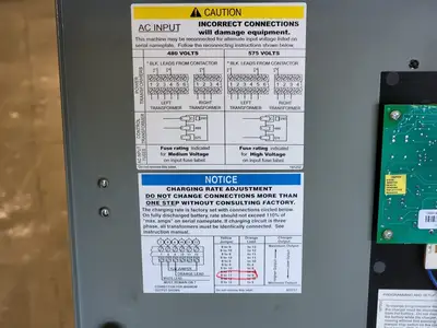 Used AMETEK 750H3-24C Battery Chargers British Columbia CA | Lenmark #238400