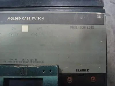 Square D MHP36000M6451 Molded Case Switch 1000 Amps 600VAC Used