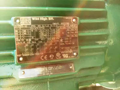 Westfalia OSE 20-0136-067/20 fuel oil purifier, SS.