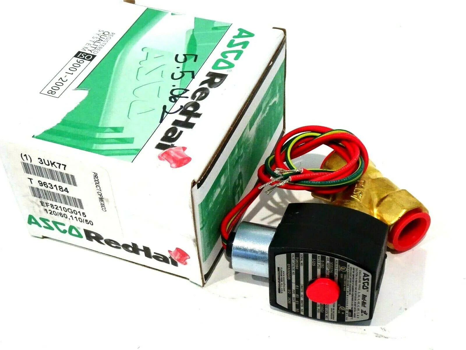 NEW ASCO EF8210G015 SOLENOID VALVE 110/120 50/60
