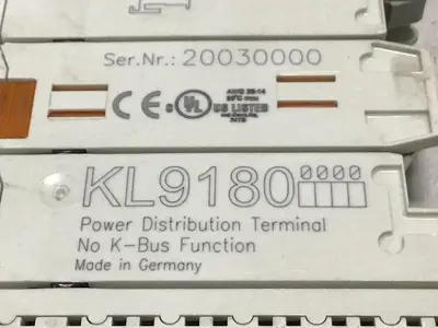 USED BECKHOFF KL9180