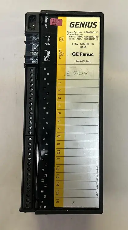 Used GE FANUC IC660BBD110 PLC Input & Output | Surplus Asset Holdings #1218701