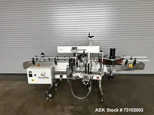 Used QUADREL ECONOLINE 4 PANEL WRAP Labelers Illinois US | Aaron Equipment #87183