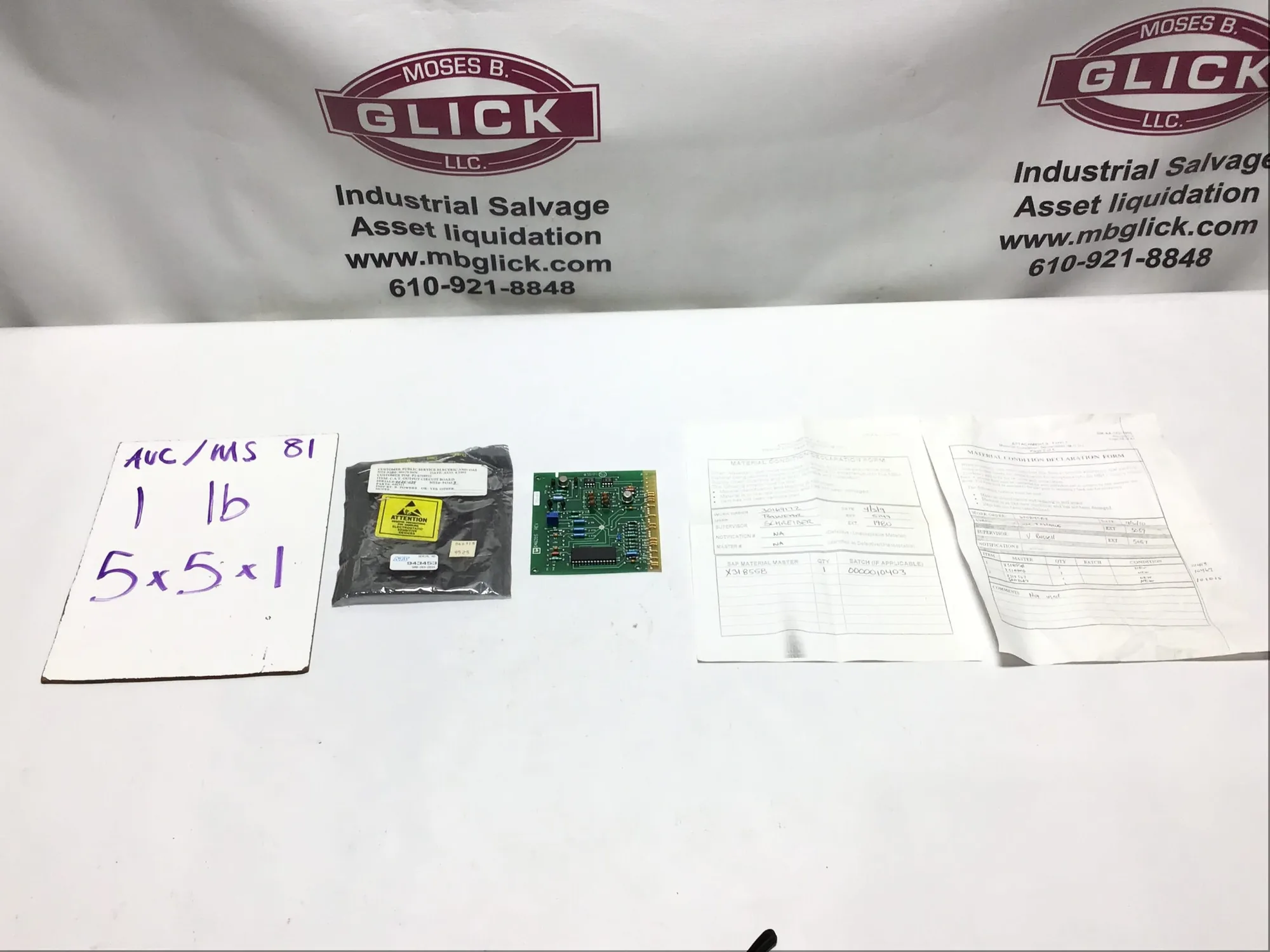 NTS 943453 C.A.T Output Circuit Board 046315