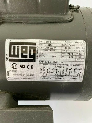 USED WEG Motor WEG