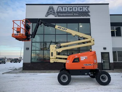 New | in-Stock 2026 JLG 450AJ ARTICULATING BOOM LIFT Articulating Boom Lifts Alberta CA | Adcock Equipment #1418091