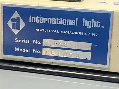 USED INTERNATIONAL LIGHT RADIOMETER / PHOTOMETER WITH ENCLOSURE