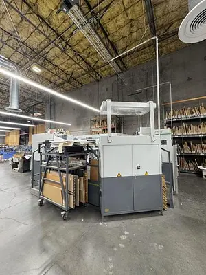 USED 2006 BRAUSSE 1050SEF 40” AUTOMATIC DIE CUTTER FOIL STAMPER