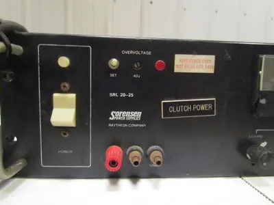 Sorensen SRL 20-25 DC Power Supply 105-125V In 0-20V 0-25A Output 19" Rackmount