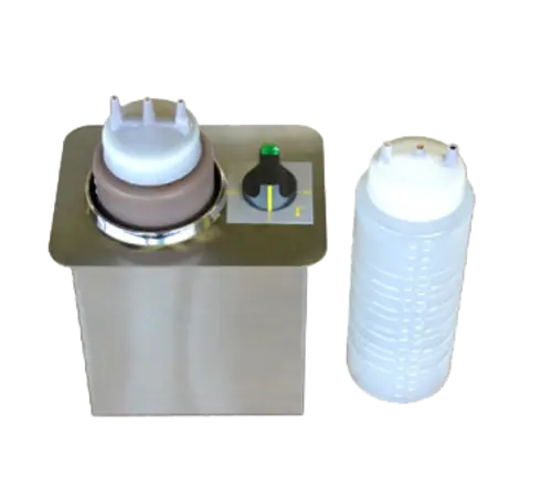 Equipex WI-1DI Drop-In Heated Topping Dispenser w/ (1) Squeeze Bottle, 120v
