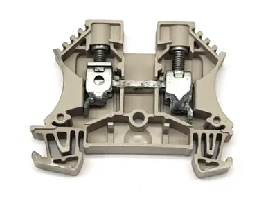 USED WEIDMÜLLER FEED-THROUGH TERMINAL BLOCK 57A 1000V WDU 10 LOT OF 10