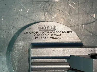 Used SECO C6CFOR4507503L50020JET Tooling & Accessories (Other) Ohio US | HGR 24 #1278991
