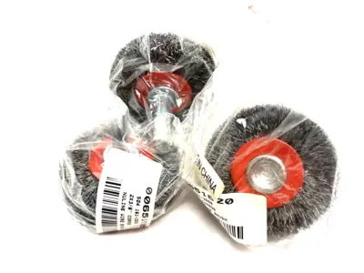 New | in-Stock VALUE COLLECTION WHEEL BRUSH: 2" WHEEL DIA, 3/8" FACE WIDTH Misc Industrial Equipment | Maverick Industrial Sales #1100328