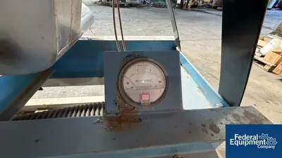Used Camfil Witte 12" X 36" S/S Vibratory Fluid Bed Cooler Dust Collectors Ohio US | Federal Equipment Company #336847