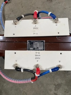KASUGA Transformer 3 Phase 200 V 10 KVA DVT010CX