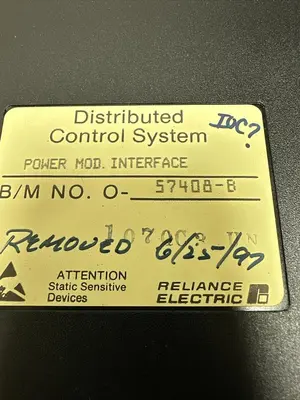 USED RELIANCE ELECTRIC 57408-B