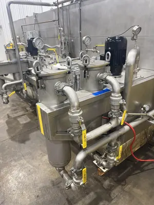 2021 MIDBROOK 250 Wash Rinse Blow-Off Rotary Drum Washer | Benchmark Machine Tools (10)