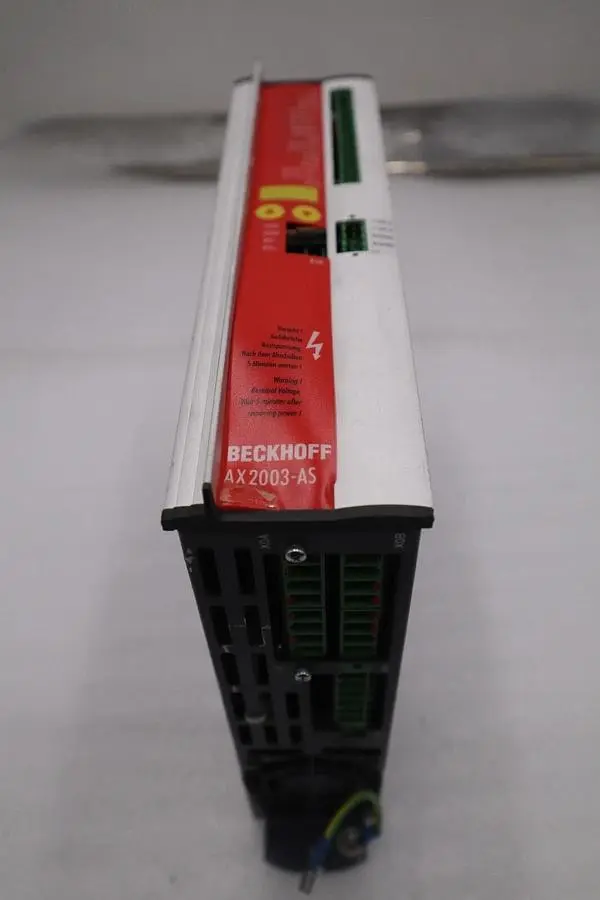 Beckhoff AX2003-AS S60301-520 Digital Compact Servo Drive Amplifier STK K-411-D