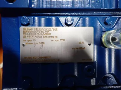 USED SEWEURODRIVE K57DRN80M4/MM07
