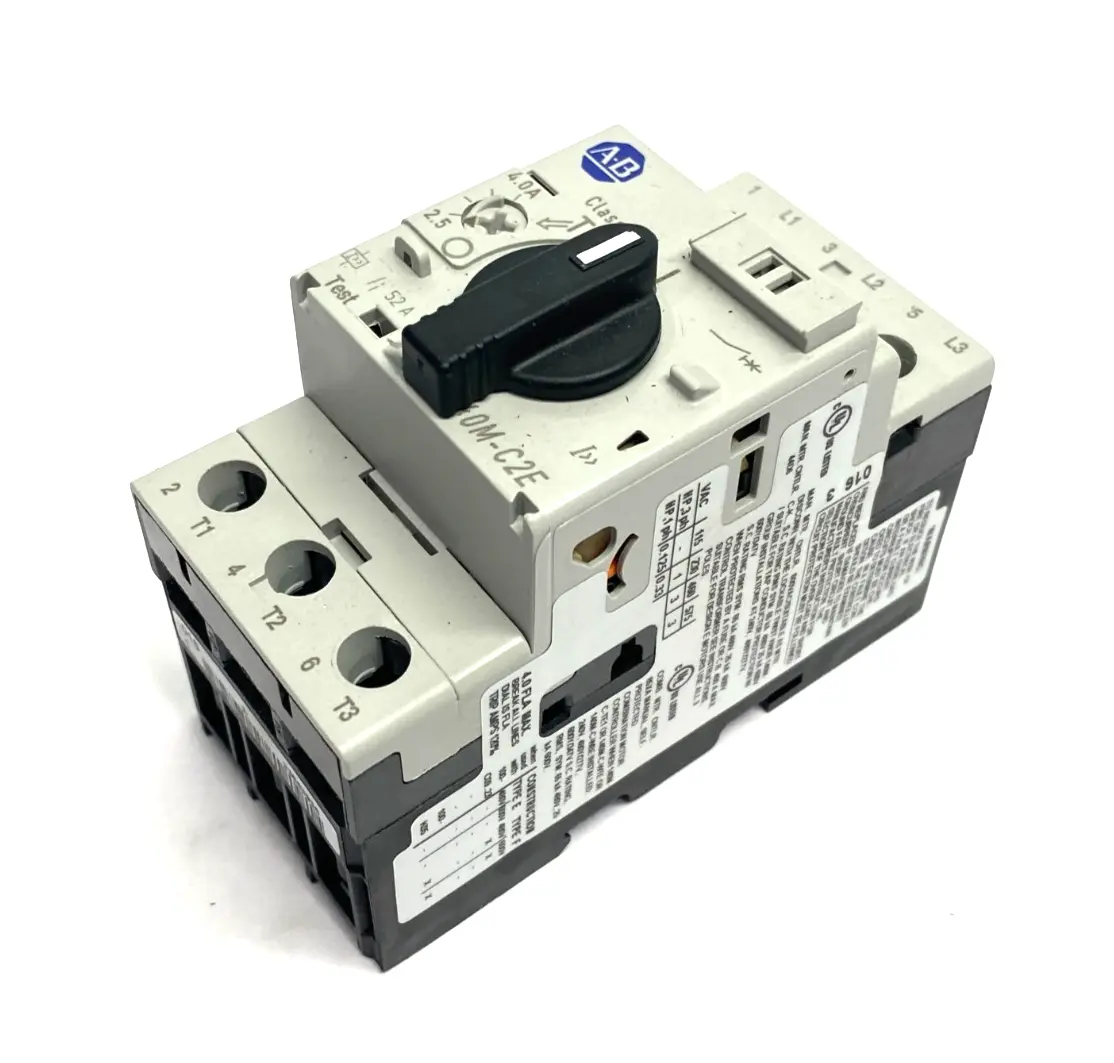 USED ALLEN-BRADLEY SER. C MOTOR PROTECTION CIRCUIT BREAKER