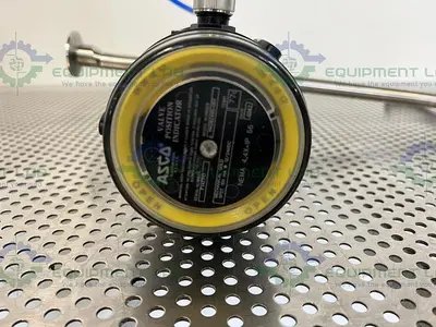 USED ITT PURE-FLO A208 DIAPHRAGM 4-WAY VALVES 90PSI W/ 3/4" AND 1" SANITARY FITTINGS