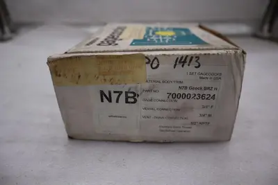 Penberthy Gagecocks, N7B NEW OPEN BOX STOCK 5658CC