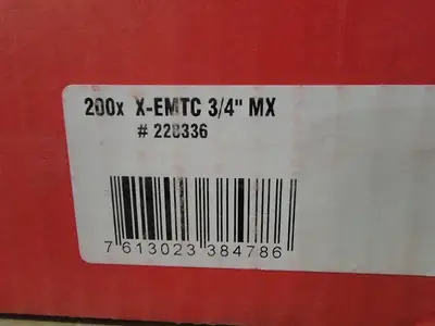 New | in-Stock HILTI X-EMTC 3/4" MX Cable & Wire British Columbia CA | Lenmark #416731