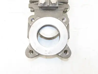 ITT Fabri-Valve C37 316 3" Stainless Knife Gate Valve Lug Style Metal Seat