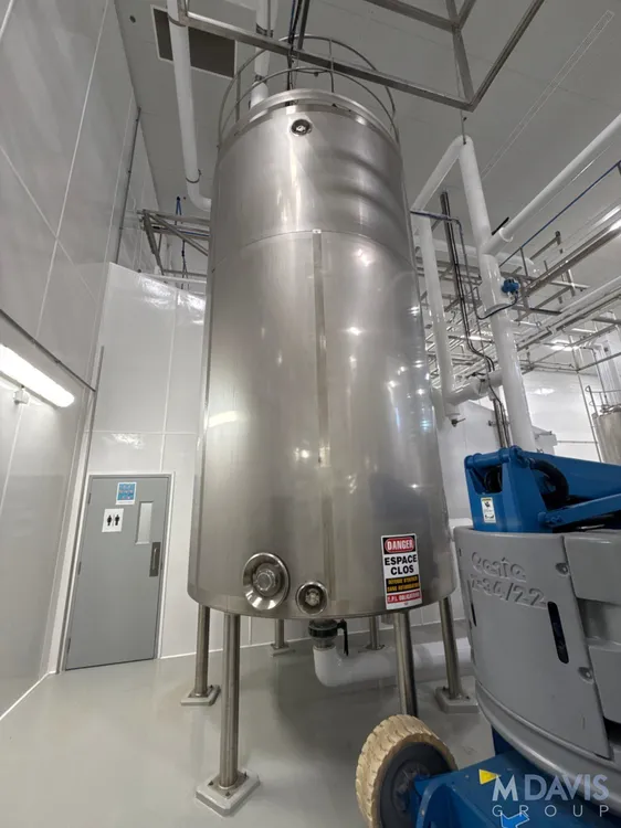 Used 2021 INDUSTRIES D'ACIER INOXYDABLE ITEE 5,200 GALLON Stainless Steel Tanks CA | Perry Equipment #923989