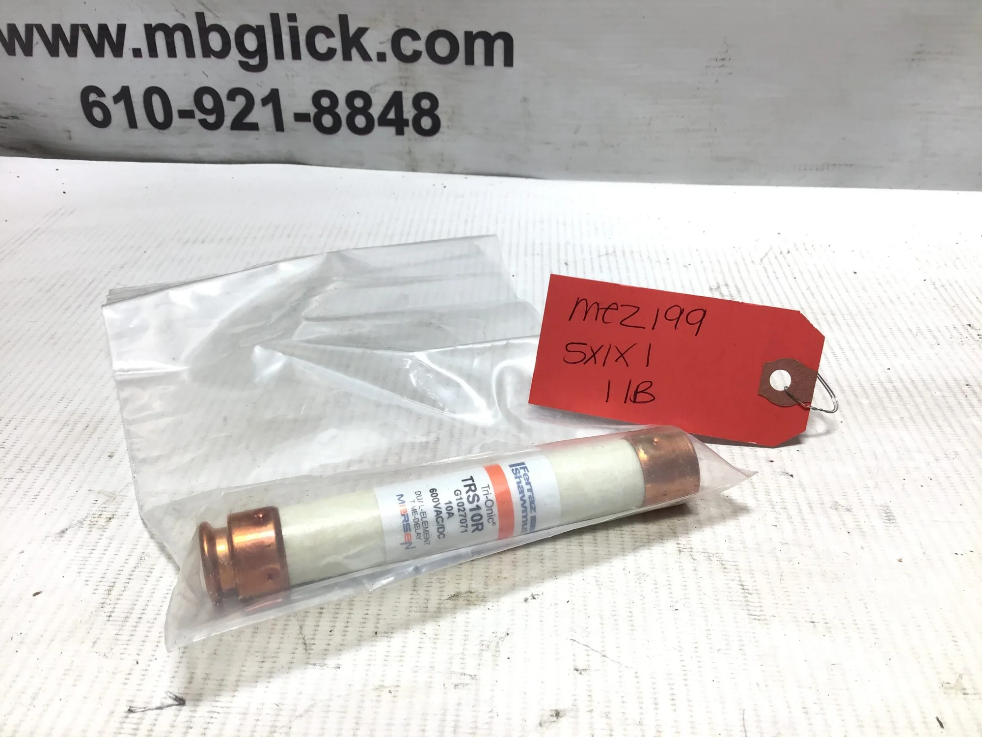 Ferraz Shawmut Tri Onic TRS10R G1027071 10A 600VAC/DC