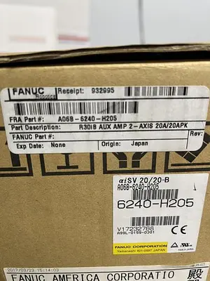 New | in-Stock 2017 FANUC A06B-6240-H205 Servo Drives Michigan US | Aucto #1334393