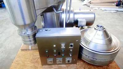 Westfalia SAKP 20036 hermetic clarifier centrifuge, 316SS.