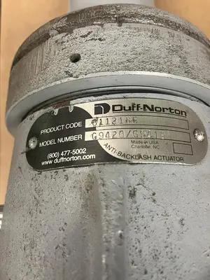 USED DUFF NORTON G9420/G9419