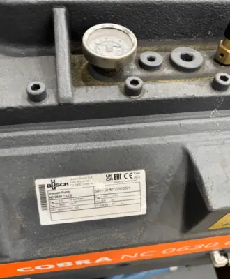 Item# M512 Busch “Cobra” Dry Screw Vacuum Pumps (2 available)