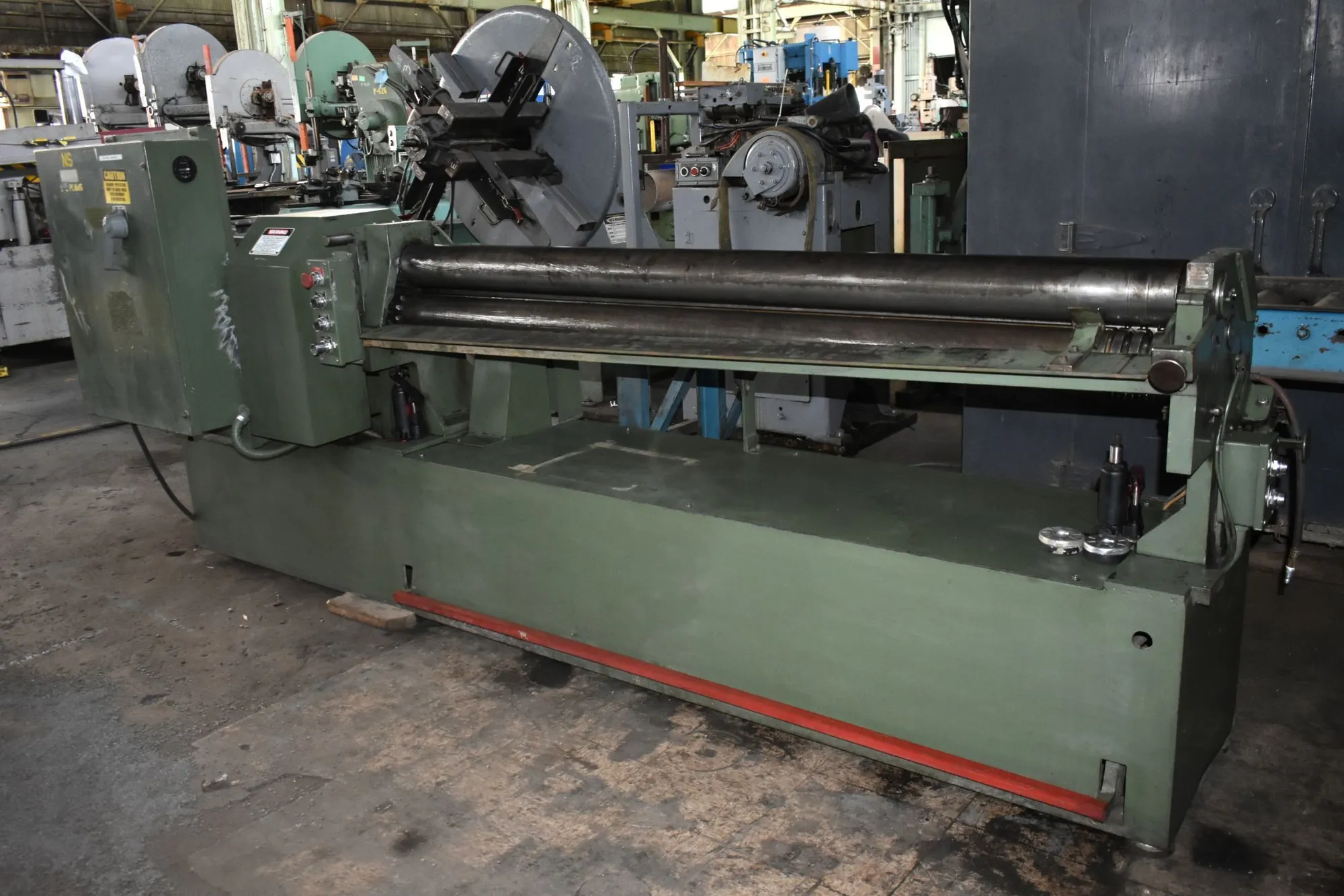 Used 1987 ROLSHEAR PR4-72 Plate Bending Rolls including Pinch Ohio US | Mohawk Machinery #1267178
