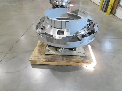 Fortville Feeders Vibratory Parts Feeder 48" Stainless Bowl