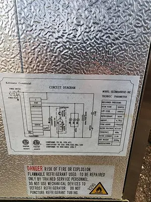 USED KELVINATOR KCBM48RSE-HC/738101