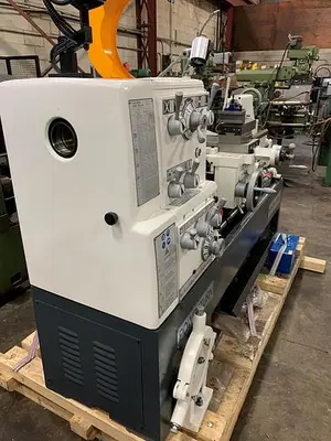 18" X 40" "NEW" POWERTURN LATHE, PRECISION LATHE WITH 3.14" SPINDLE BORE