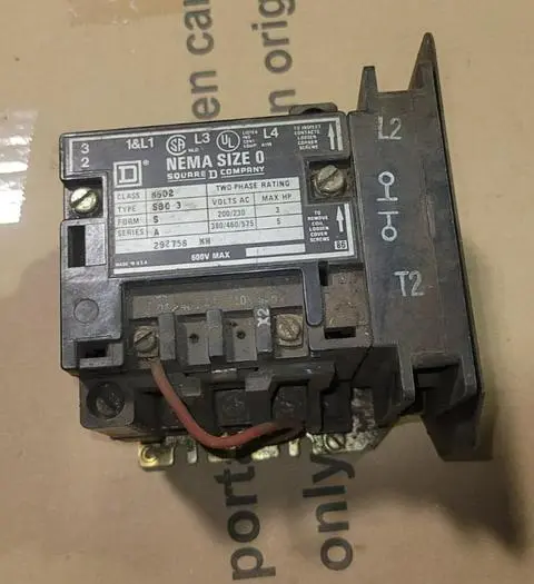 Used SQUARE D SB0 3 Misc Electrical & Power Parts Wisconsin US | Lemke Machinery Sales #313291