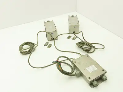 Rice Lake Weighing RL1250-150kg Stainless Steel Load Cell Sensor Lot of 2