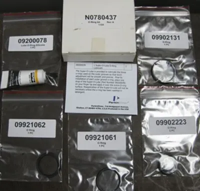 QTY. 1. PERKIN ELMER O-RING KIT FOR ADJUSTABLE TOR...