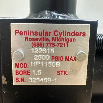 New | in-Stock Peninsular 122618 Cylinders Indiana US | J&J Industrial Supply #1300177