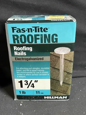 Hillman Fas-n-Tite Roofing Nails - 1-1/2in 11GA Electrogalvanized