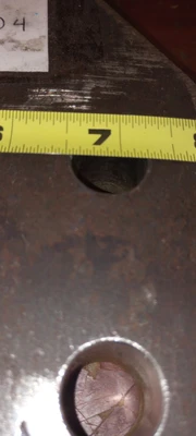 LOT OF 2  HEAVY DUTY  5 HOLE  TRIANGULAR JOINING PLATES LIFTPL-05- LIFTPL-08