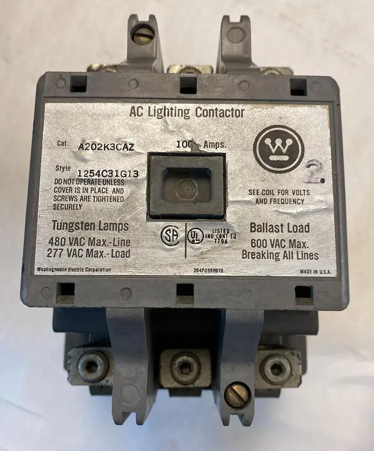 USED WESTINGHOUSE A202K3CAZ