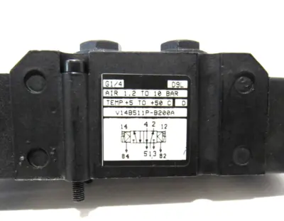 USED NORGREN V14B511P-B200A SOLENOID VALVE V14B511PB200A