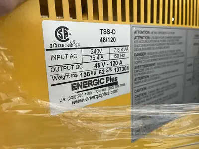 Energic Plus Forklift Battery Charger