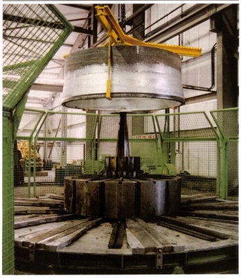 USED HAEUSLER HEAVY DUTY TUBE END FORMING